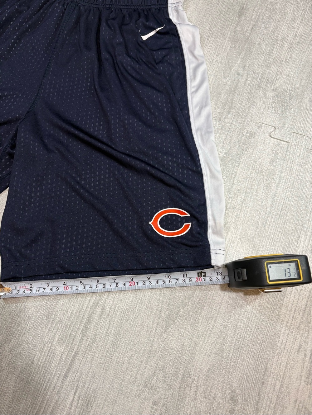 NWT Men’s Nike Chicago Bears Dri-FIT Shorts Navy - Picture 9 of 16